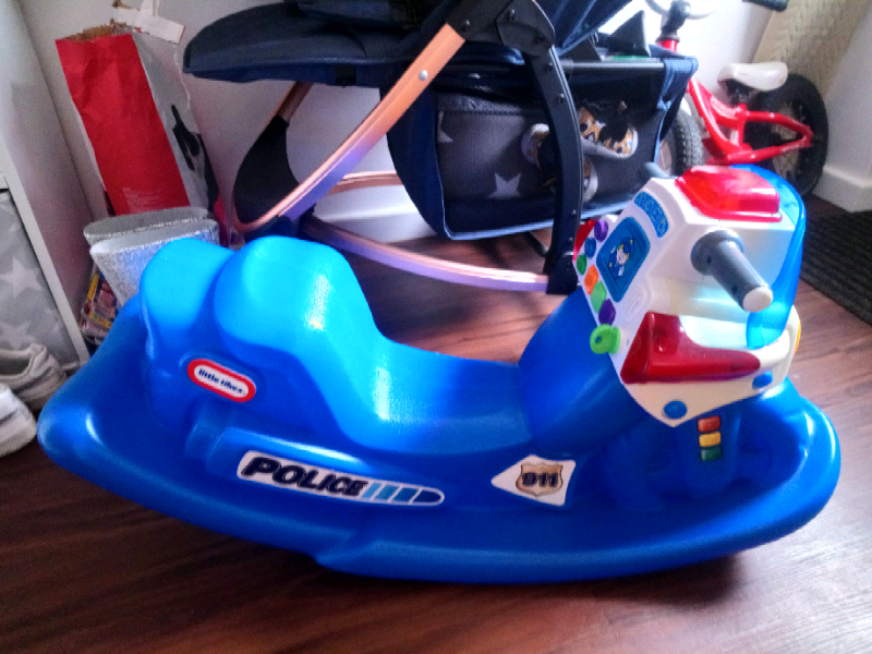 little tikes police rocker